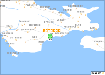 map of Potokáki