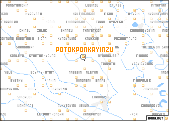 map of Potokpon Kayinzu