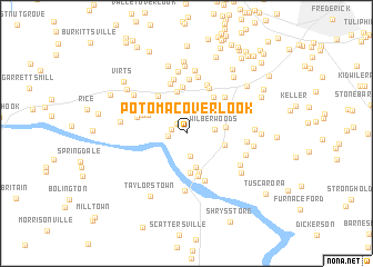 map of Potomac Overlook