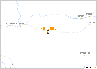 map of Potomac