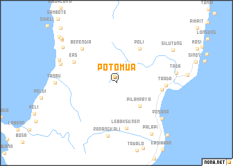 map of Potomua