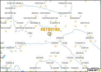 map of Potomyaw