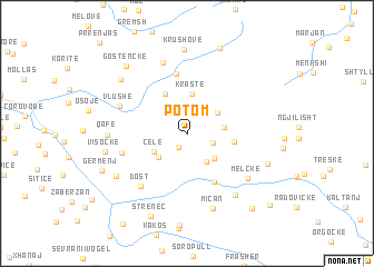 map of Potom