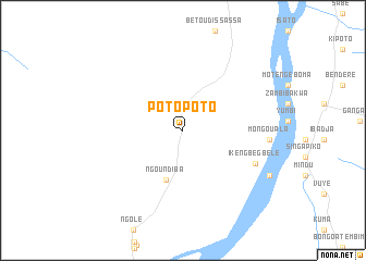 map of Poto-Poto