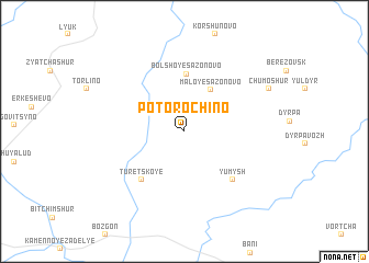 map of Potorochino