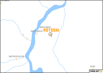 map of Potoshi