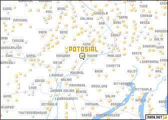 map of Potosiāl