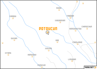 map of Potoucun