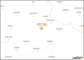 map of Potou