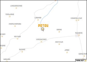 map of Potou