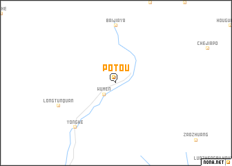 map of Potou
