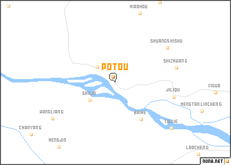 map of Potou