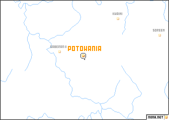 map of Potowania