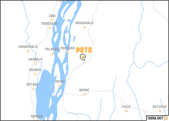 map of Poto