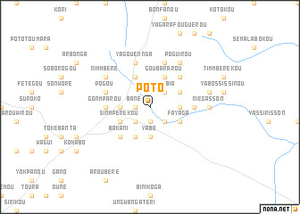 map of Poto