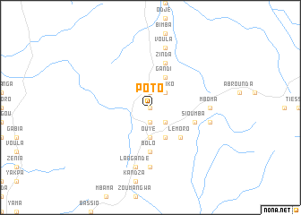 map of Poto