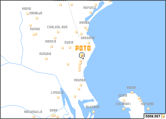 map of Póto