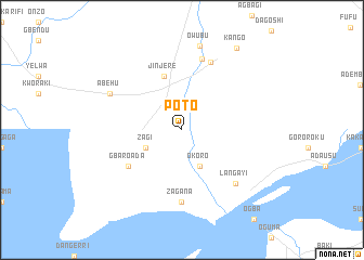 map of Poto