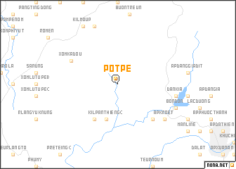 map of Potpé