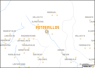 map of Potrerillos