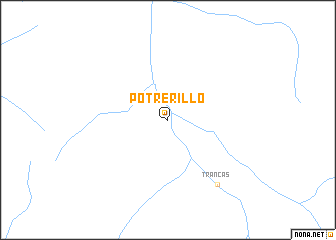 map of Potrerillo