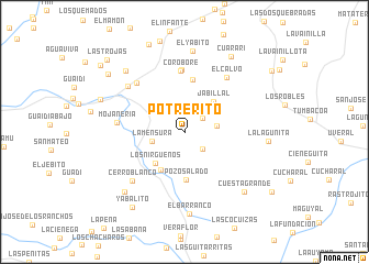 map of Potrerito