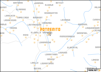 map of Potrerito