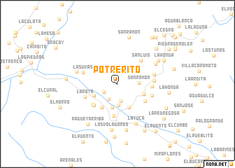 map of Potrerito