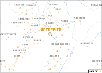 map of Potrerito