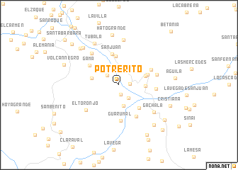 map of Potrerito