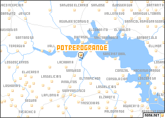 map of Potrero Grande