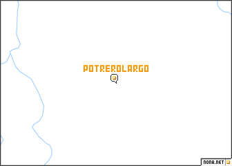 map of Potrero Largo