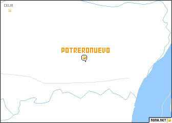map of Potrero Nuevo