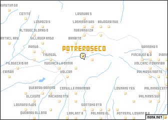 map of Potrero Seco