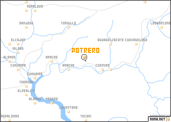 map of Potrero