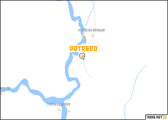 map of Potrero