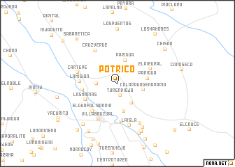 map of Potrico