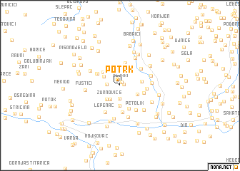 map of Potrk