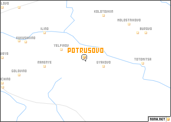 map of Potrusovo