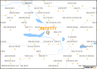 map of Potryty