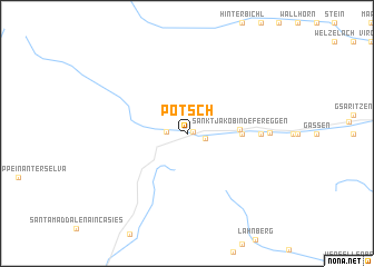 map of Pötsch