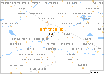 map of Potsepikha