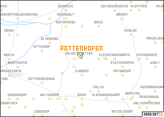 map of Pottenhofen