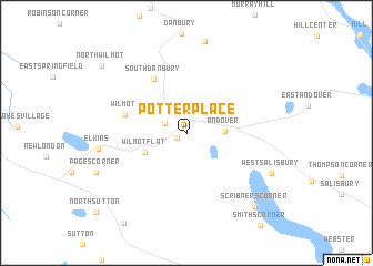 map of Potter Place