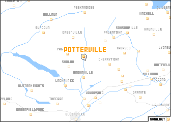 map of Potterville