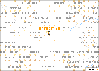 map of Potupitiya