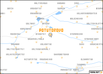 map of Potutorovo