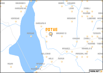 map of Potwe