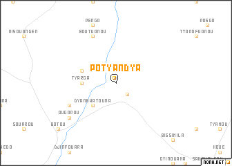 map of Potyandya