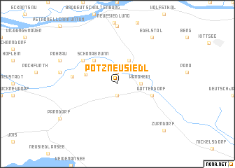 map of Potzneusiedl